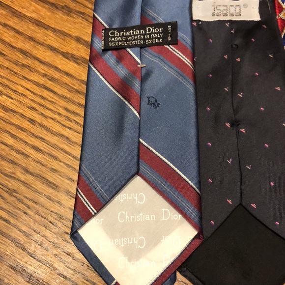 Vintage Christian Dior and more lot of ties - Picture 2 of 6